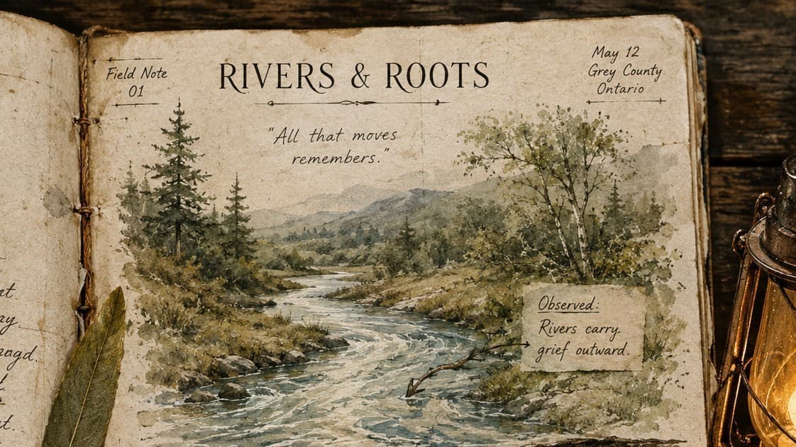 Field Notes From the Wreckage - Entry 001 - Rivers and Roots